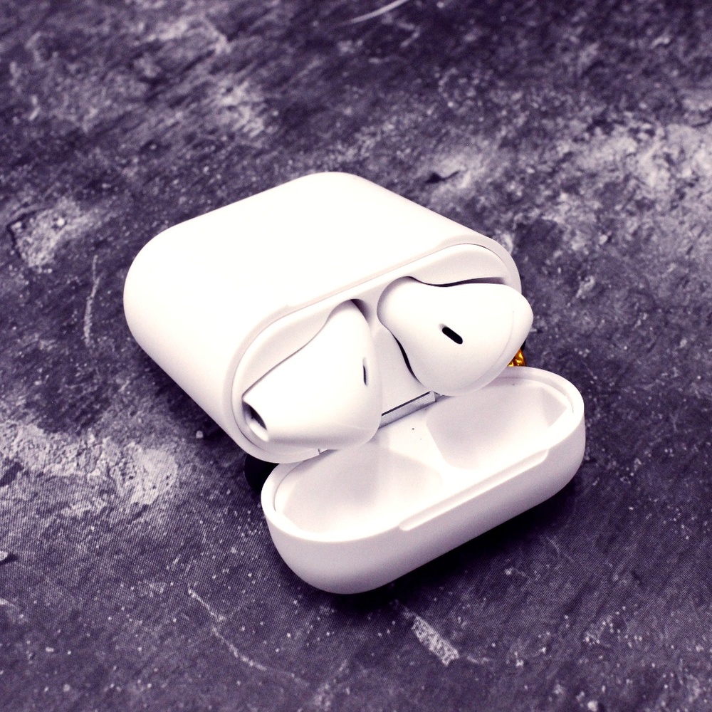 Touch Control Earbuds Headphones - White